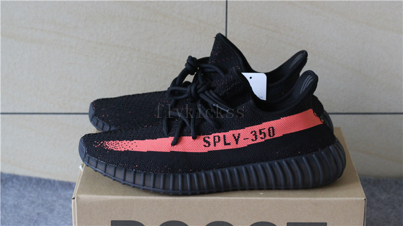 Adidas Yeezy 350 Boost V2 Black red